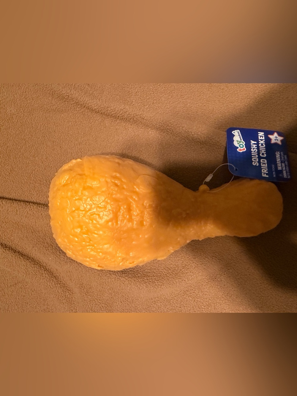 Jumbo Fried Chicken Squishy Toy